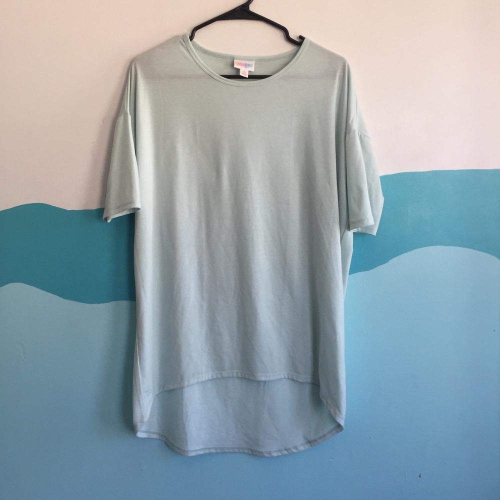 LulaRoe Mint Irma Tunic Size XS Extra Small